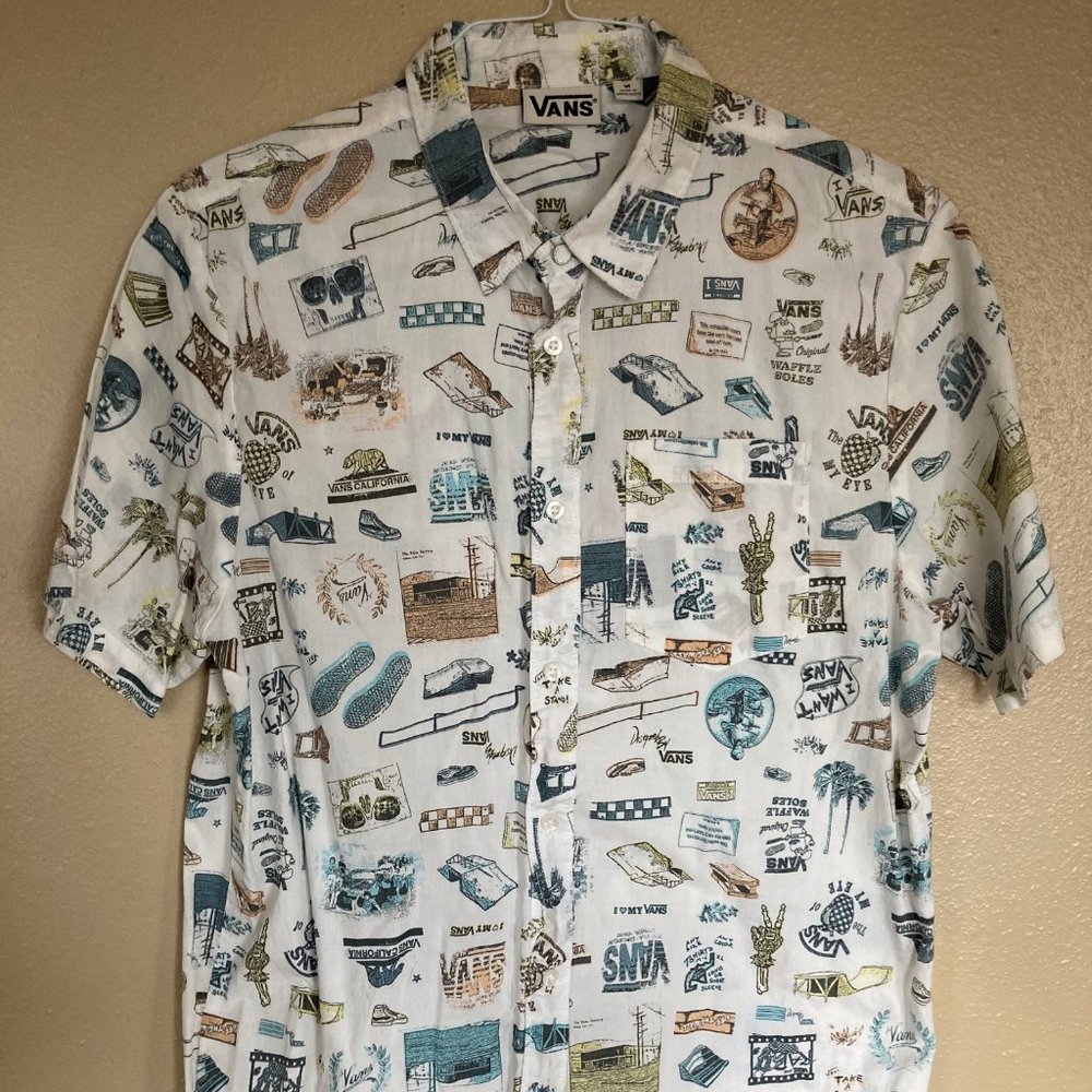 VANS OFF THE WALL VERY COOL GRAPHIC SHORT SLEEVE SHIRT